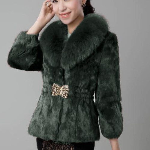Ladies faux fox - ladies, jacket