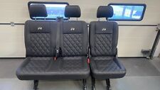 VW Transporter R Logo Leather Seat Covers Only T6 T6.1