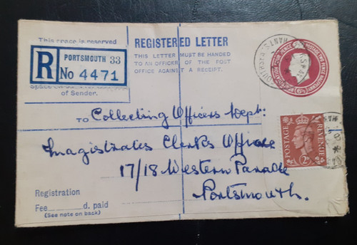 Kgvi postal stationery 1 - , 6