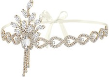 Lurrose 1920s Headband for