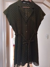 Stylish Khaki Zara Tunic Top