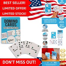 Portable Double 9 Dominoes in