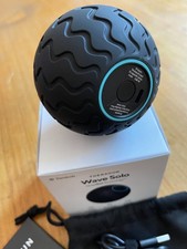 Theragun Therabody Wave Solo Handheld Smart Vibrating Massage Ball Roller Black