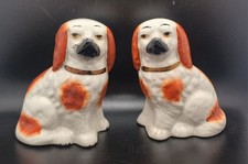 Pair of antique Staffordshire