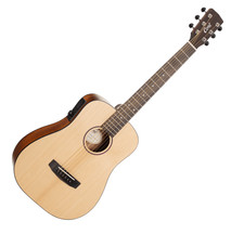 Cort Earth GO Electro-Acoustic Guitar with HyVibe System, Natural