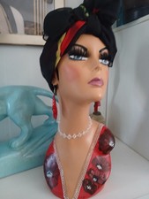vintage retro artdeco  painted