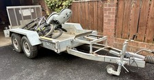 Twin Wheel Brakes Trailer 8x4
