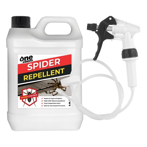 Spider repellent with - ,