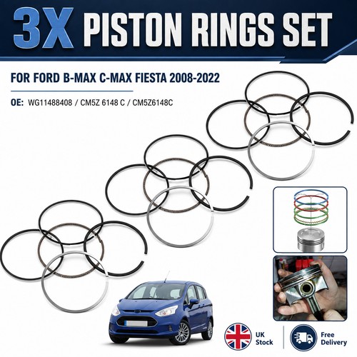 Piston ring replacement - piston, set