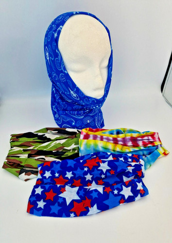Bandana face cover neck tube - face,