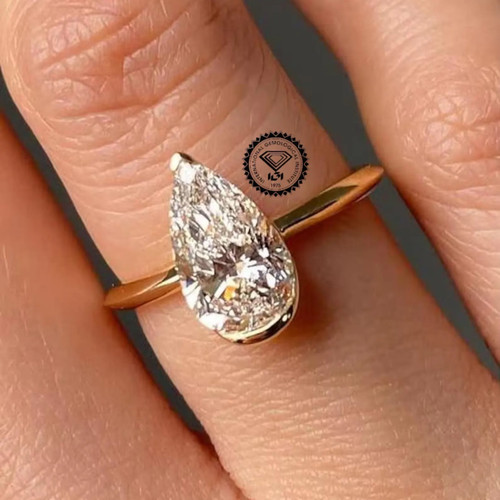 Carat pear cut - 2, grown