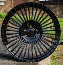 22" Range Rover Vouge L322 L405 Riviera RV1 Gloss Black 9j LR1050KG Alloys X4