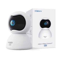 2K PTZ Indoor Camera,Baby Monitor with Camera and Audio,Pet Camera with Phone Ap