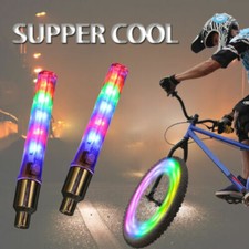 2Pack Bicycle Waterproof 32 LED Bike Rim Lights for MTB Wheel Tire Valve Spoke