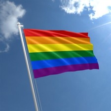 RAINBOW PRIDE FLAG 5ft x 3ft
