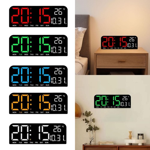 Digitals wall clock oversize - wall,
