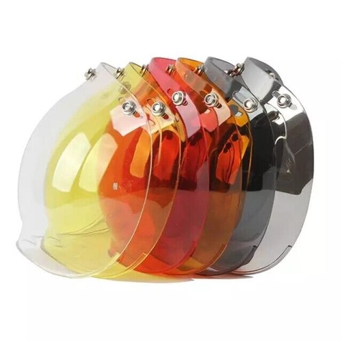 Open face helmet bubble - face,