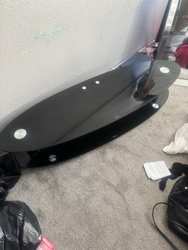 Techlink black glass oval free - techlink,