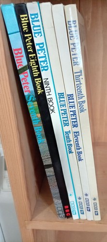 Vintage blue peter books - blue, 10