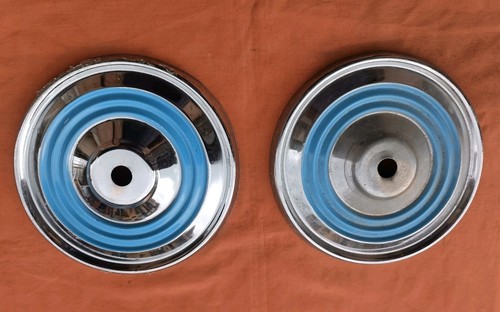 Pair wheel covers inch - covers, 8