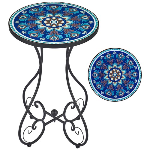 Round side coffee - accent, patio