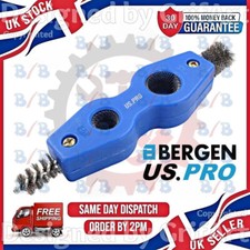 15 22MM COPPER PIPE CLEANER INTERNAL EXTERNAL PLUMBING DEBURRING WIRE BRUSH TOOL