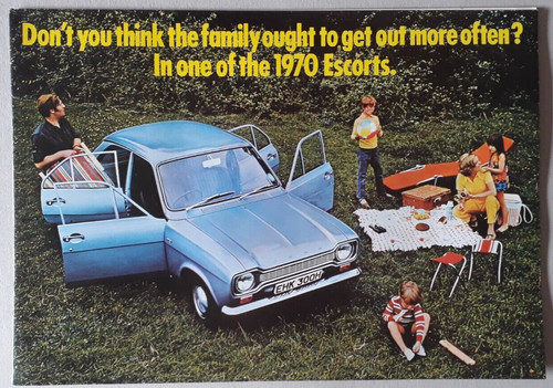 Ford escort brochure - ford,
