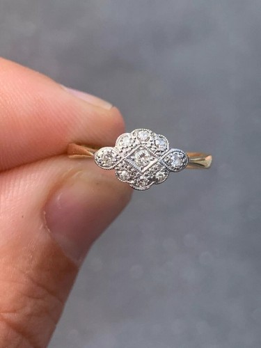 Art deco vintage - vintage, 1.8ct