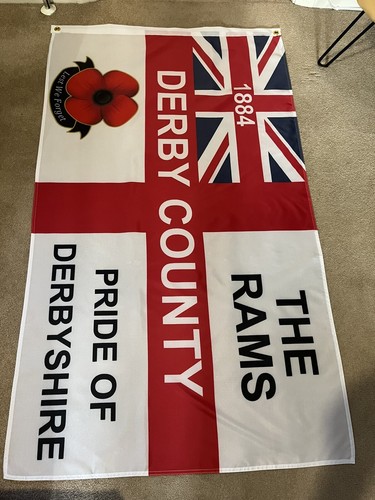 Derby county dcfc flag 3ft - dcfc,