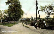 Yoxford. Brook Street by E