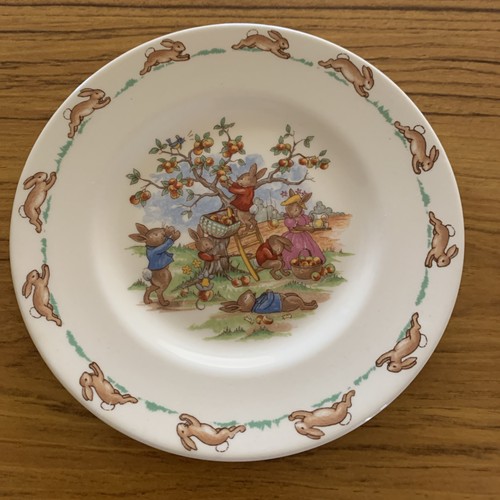 Bunnykins tea plate - bunnykins,