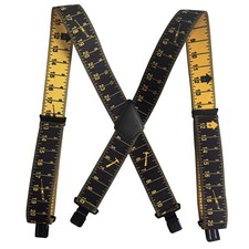 Wide Work Trouser Braces Outdoor Stretch Elastic Adult Suspenders Heavy Duty 