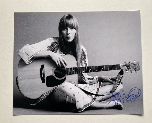 Joni mitchell signed huge - mitchell,