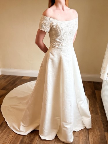 Wedding dress size - , a-line