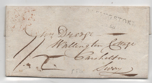 1821 pre stamp entire - stamp,