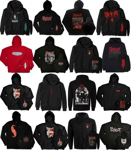 Official mens black slipknot - mens,