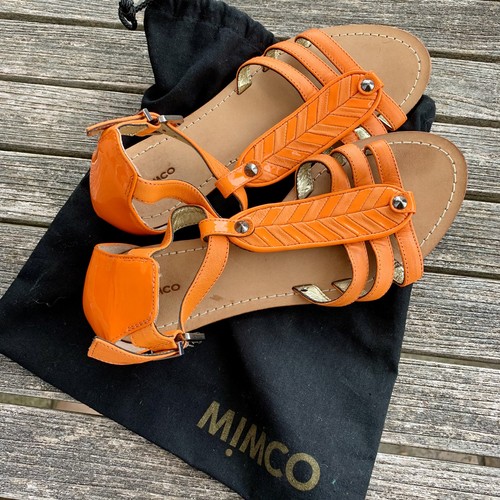 Mimco sandals leather ankle - mimco,