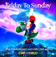 Cineworld cinema ticket - cinema,
