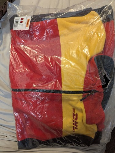 Vintage dhl employee full zip - vintage,