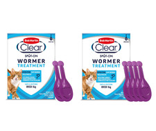 Bob Martin Clear Spot On Wormer Treatment For Cats & Kittens 1kg