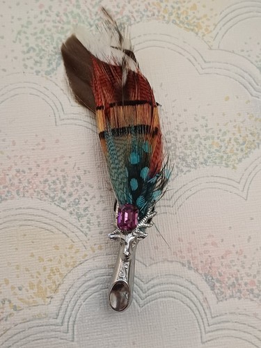 Vintage mizpah brooch silver - mizpah,