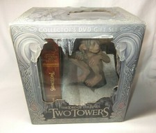 LOTR Lord of the Rings Two Towers Gollum Figure DVD Collectors Special Edition