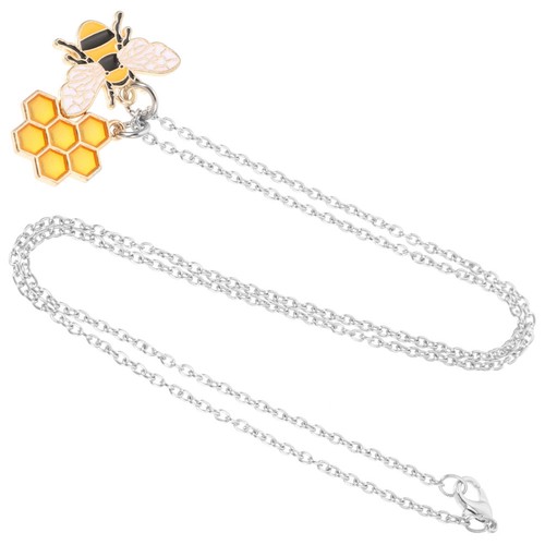 Chain necklace with pendant - chain,