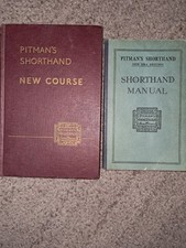 2x Pitman Shorthand Books