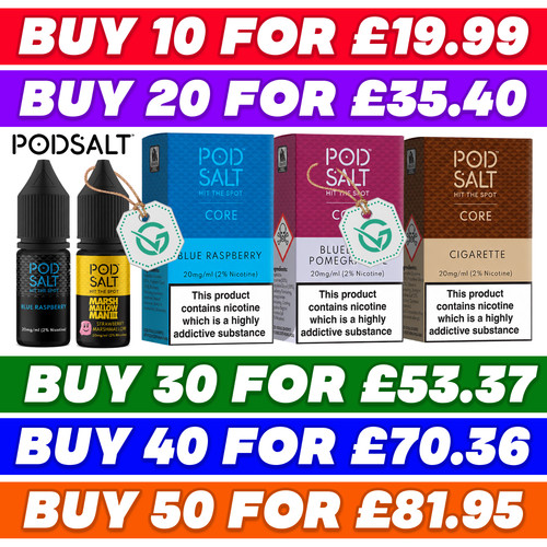 Pod salt nic - salt, |