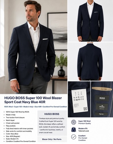 Hugo boss men navy - hugo,