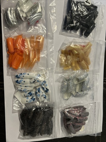 Acrylic nail tips - tips, bundle