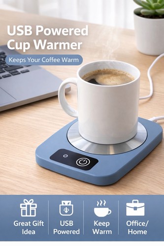 Usb cup warmer pad coffee - warmer,