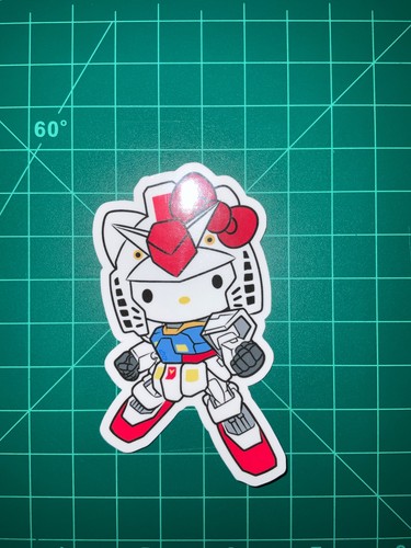 Hello kitty gundam anime - kitty,