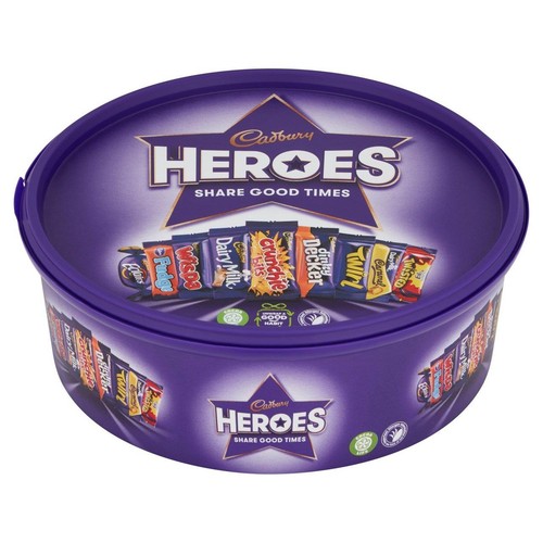Cadbury heroes chocolate x - chocolate,